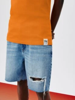 Denim Shorts Regular Jeans Sena Heren Blauw -Herenkleding Winkel f10916d5e1dc28b8c601c057451bf7d1