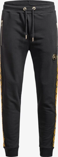 Sweatpants Tapered Broek Heren Zwart