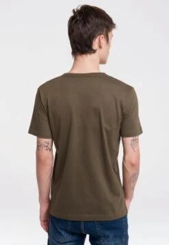 Logoshirt T-shirts Shirt Looney Tunes – Sylvester & Tweety Heren Olijfgroen -Herenkleding Winkel f20b84c2c0198566c308732c37984afa