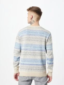 Scotch & Soda Crewneck Truien Trui Heren Crème / Hemelsblauw / Lichtblauw / Donkerblauw -Herenkleding Winkel f28fdb56752cb4d4f68ce9877ea35c77