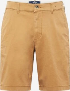 Hollister Chino Shorts Regular Chino Heren Sand