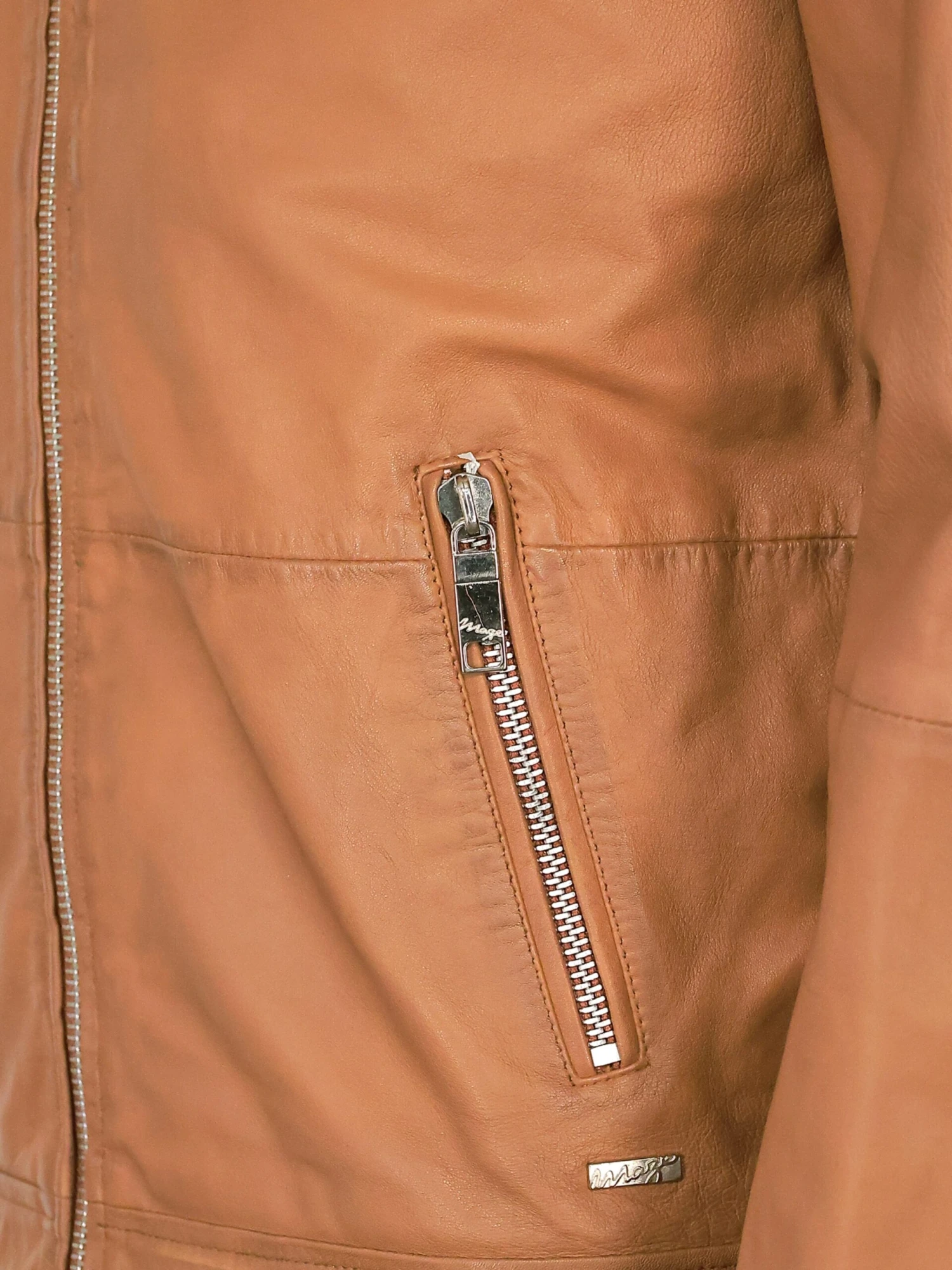 Maze Leren Jassen Tussenjas Heren Cognac 10 Maze Leren Jassen Tussenjas Heren Cognac - Afbeelding 8