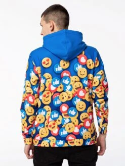 Mr GUGU & MISS GO Crewneck Truien Trui React Heren Blauw -Herenkleding Winkel f5f4c412abb82d6064e7c2003afc817f