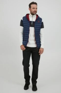 Bodywarmers Bodywarmer Bendik Heren Blauw -Herenkleding Winkel f634c7e559e5aa4ef7b30b30b762e2e9
