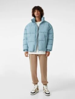 BERSHKA Pantalons Loosefit Broek Heren Beige -Herenkleding Winkel f657466afa63646bc3817763e2c67ebe