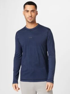 BOSS ORANGE Longsleeves Shirt Tokkslong Heren Donkerblauw -Herenkleding Winkel f69bd4eae70d0220f9dee320408fc6a0