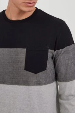 Indicode Jeans Longsleeves Shirt Amadeo Heren Grijs / Grijs Gemêleerd -Herenkleding Winkel f6af915a179d8cf005932145ba88d076