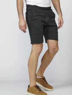Koroshi Sweat Shorts Slimfit Broek Heren Zwart -Herenkleding Winkel f8f026c76388eade6576fe6a04fa31a5