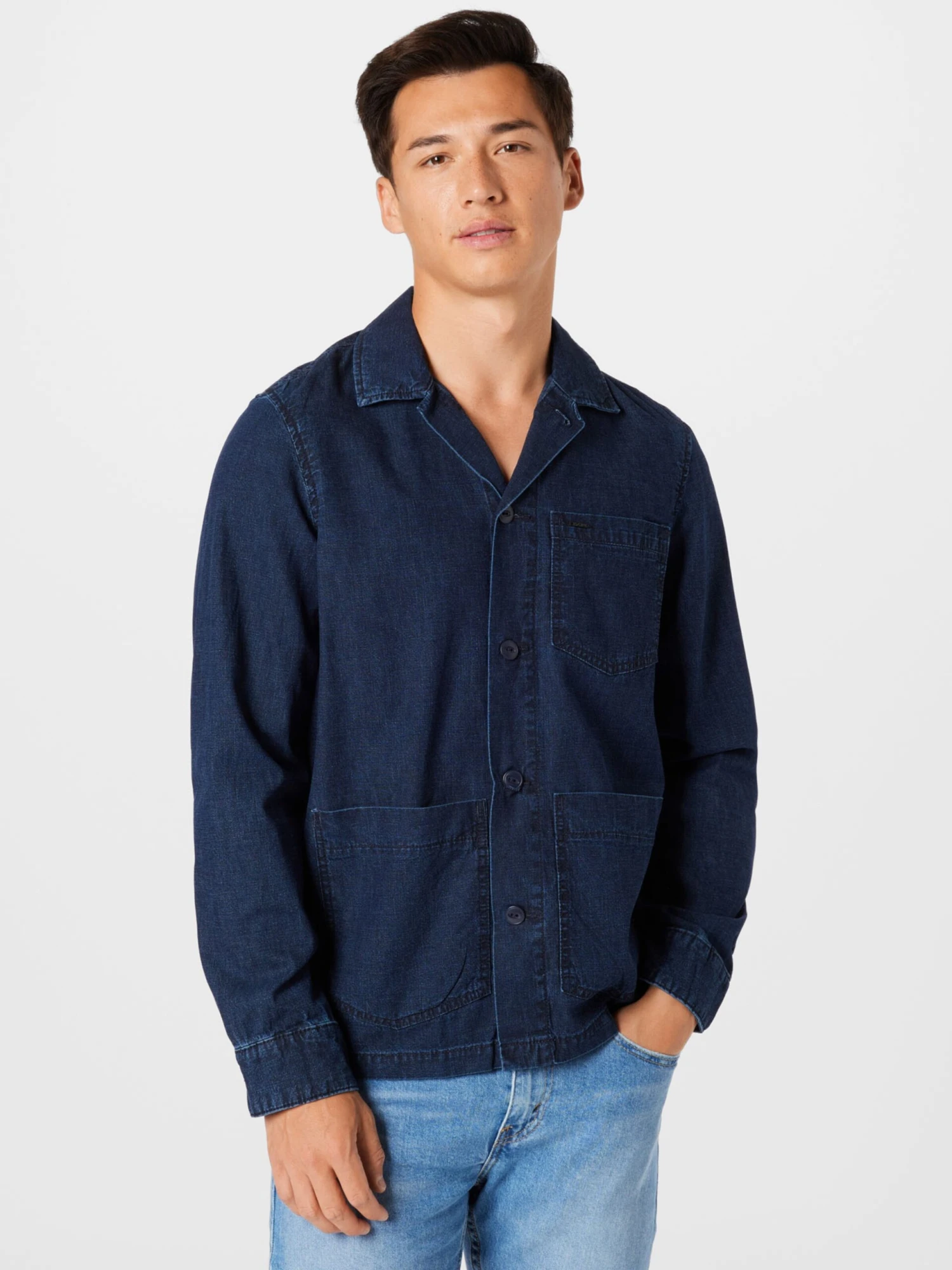 S.Oliver BLACK LABEL Spijkerjassen Tussenjas Heren Beige 4 S.Oliver BLACK LABEL Spijkerjassen Tussenjas Heren Beige - Afbeelding 2