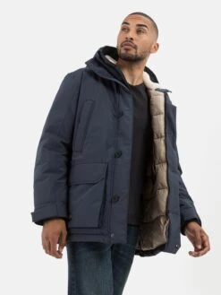 Camel Active Outdoor Jassen Functionele Jas Heren Navy -Herenkleding Winkel f967f76c56b6f521931ea2fd7f203b3d