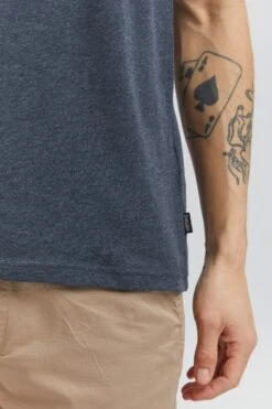 Tanktops Shirt Heren Donkerblauw -Herenkleding Winkel faaeccecfadcb6fe24b1ea2ea3583267