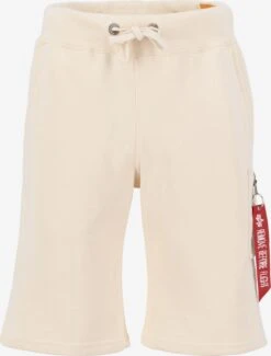 Alpha Industries Shorts Regular Broek Heren Wolwit
