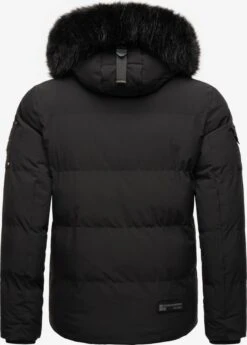 Gewatteerde Jassen Winterjas Halvaar Heren Zwart -Herenkleding Winkel fdba4af65b3787db39f49f6d1d571612