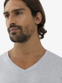 MEY Longsleeves Shirt Heren Lichtgrijs -Herenkleding Winkel fee45f1d66ad8e296e8d8ec087ba0186